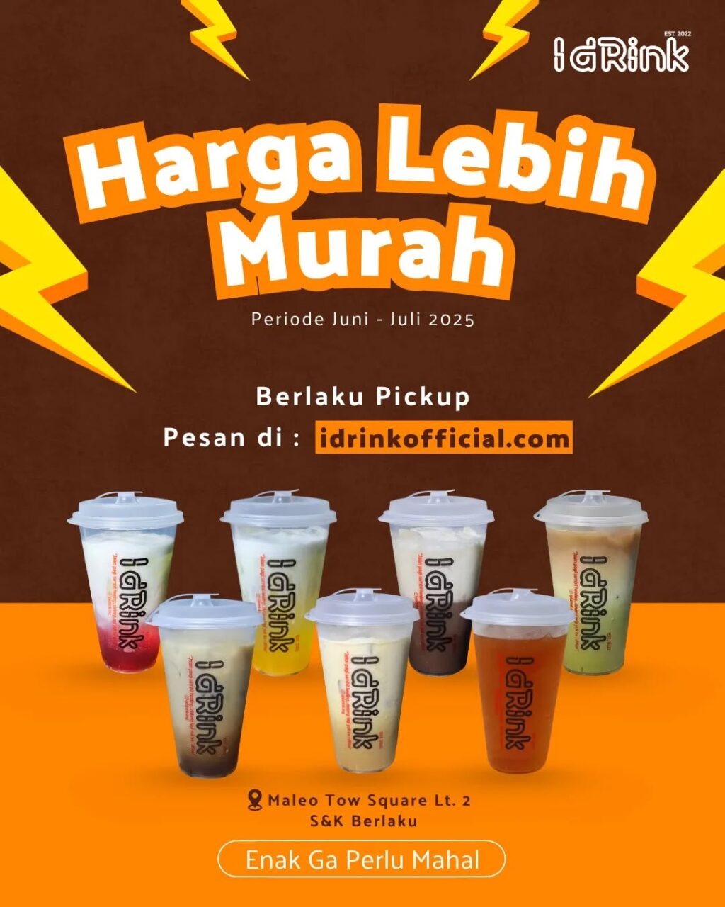 Instagram post from idrink.ing. This post is in position 0.